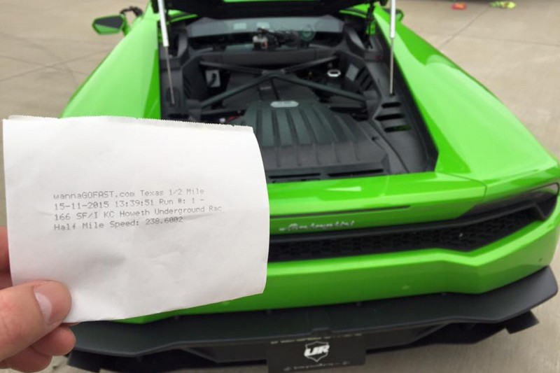 Video: Ρεκόρ 383,9 km/h από Lamborghini Huracan
