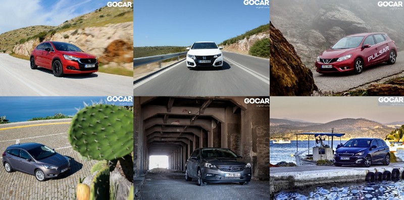 TEST: 6 Μικρομεσαία DIESEL στα 1.500-1.600 cc