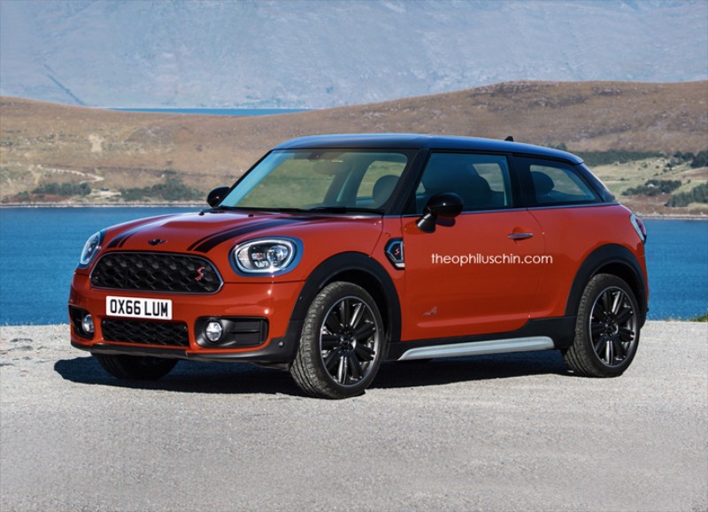 Μια ιδέα του 3θυρου MINI Countryman