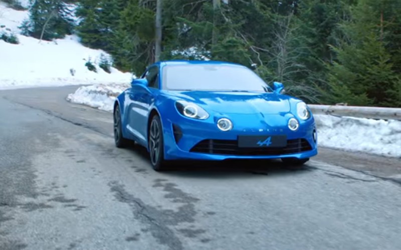 H Alpine A110 πήρε… τα βουνά! (video)