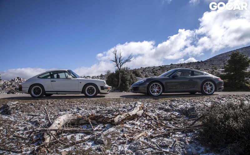 VIDEO ΔΟΚΙΜΗ των Porsche 911 Carrera S και 911 3.0 SC