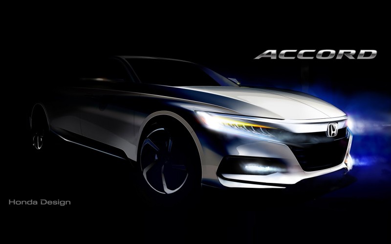 Το Honda Accord λίγο πριν την πρεμιέρα του