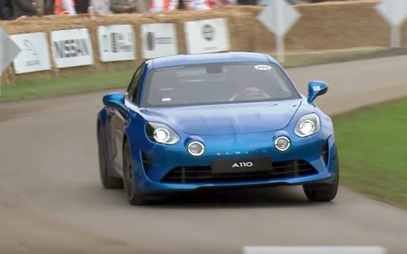 Πρεμιέρα στο Goodwood η Alpine A110 (video)