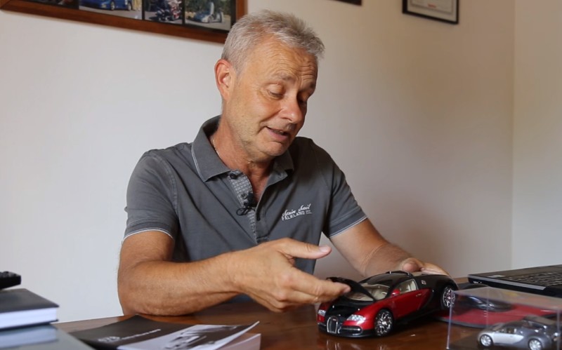 Εξηγεί πώς είναι να τρακάρεις με Bugatti Veyron στα 398 km/h (video)