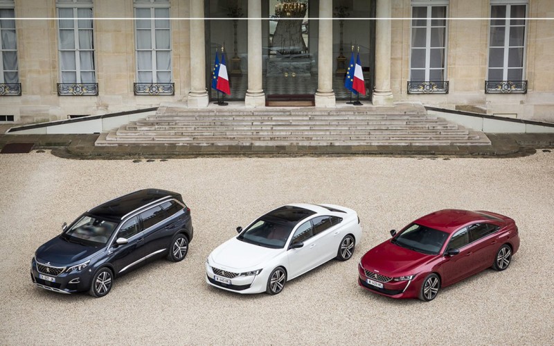 Το νέο Peugeot 508 επισκέφθηκε το Προεδρικό Μέγαρο της Γαλλίας