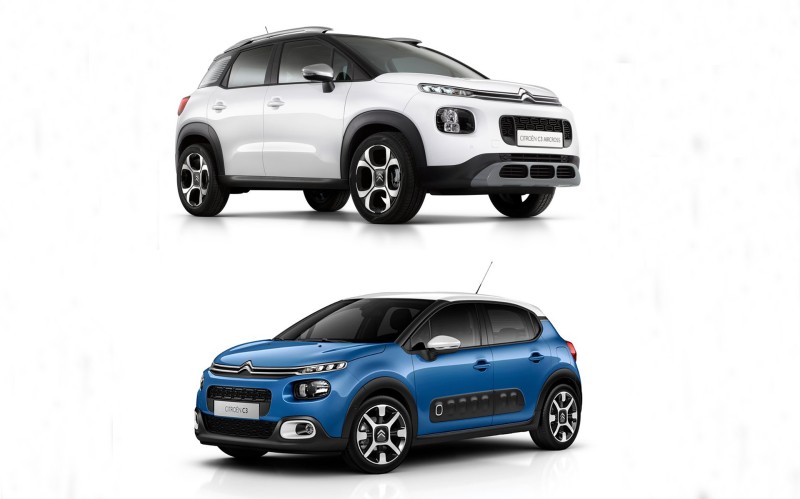 Αποκτήστε άτοκα τα Citroen C3 και C3 Aircross