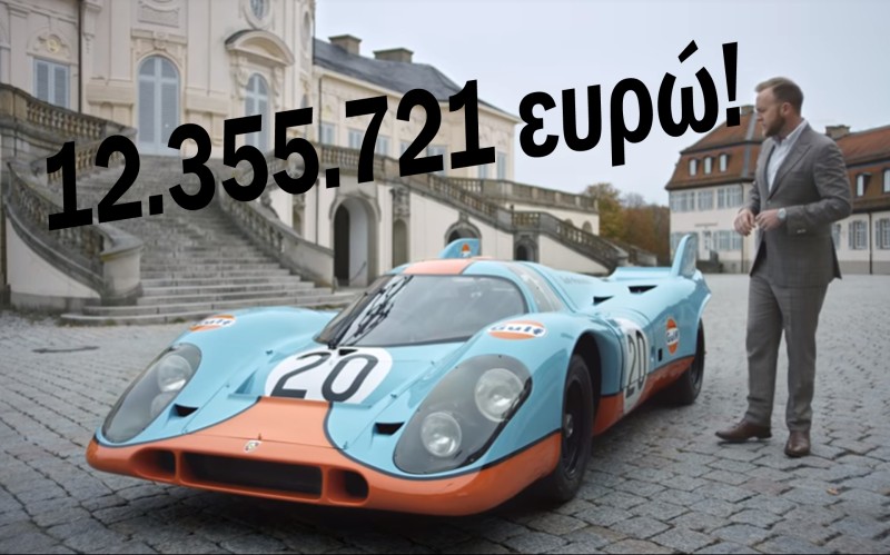 Οι 5 ακριβότερες Porsche που έχουν πουληθεί (video)