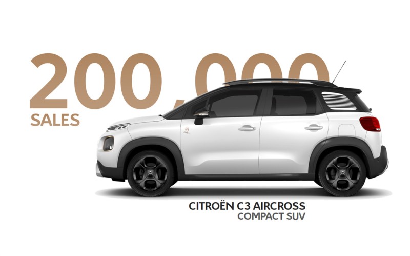 C3 Aircross: Το δεύτερο σε πωλήσεις μοντέλο της Citroen