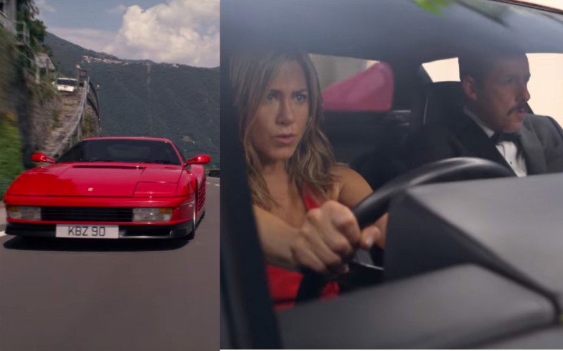 Η Jeniffer Aniston στο τιμόνι μίας Ferrari Testarossa (vid)