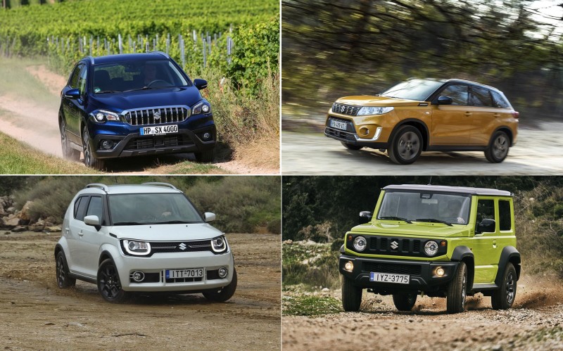 Δοκιμή 4 Suzuki SUV 4x4