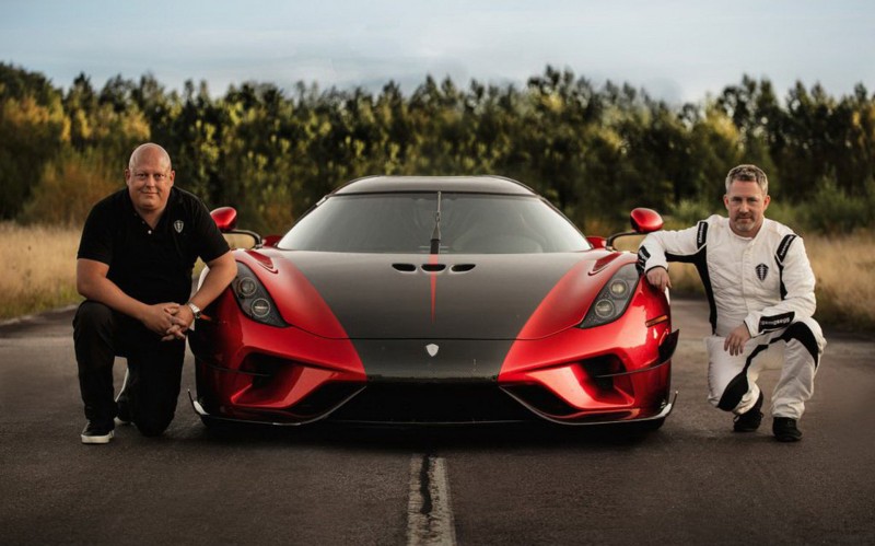 Koenigsegg Regera 0-400-0 km/h από μέσα (video)
