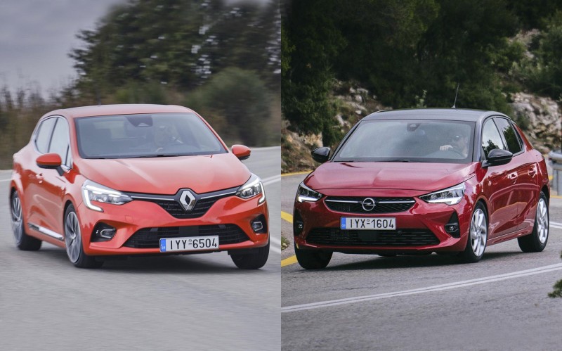 Δοκιμή Opel Corsa - Renault Clio: Diesel στα 1.500 cc