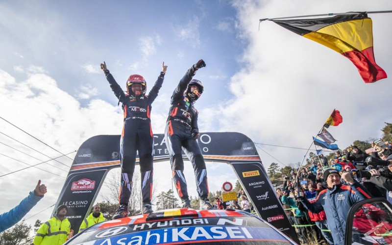 WRC Μόντε Κάρλο: Πρώτη νίκη για τον Neuville (vid)