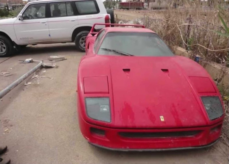 Η χαμένη Ferrari F40 του γιου του Sadam Hussein