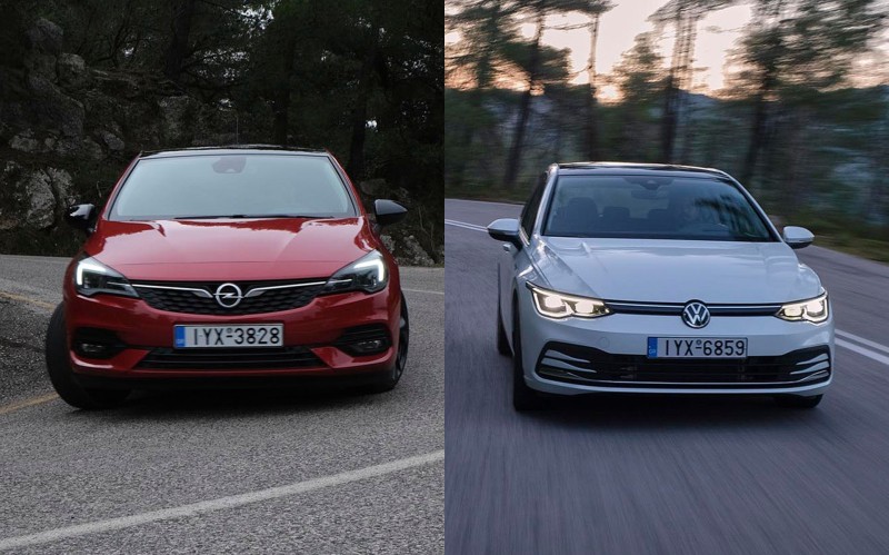 Δοκιμή: Opel Astra ή Volkswagen Golf;