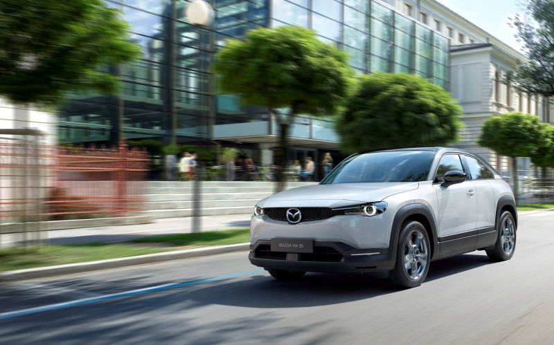 Άρχισε η παραγωγή του ηλεκτρικού Mazda MX-30 (video)