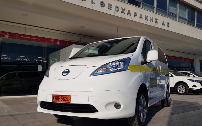 ‘Σύμμαχος’ του Δήμου Ιλίου το Nissan e-NV200 Evalia