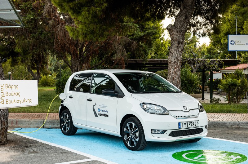 Το Skoda CITIGOe iV σε πρωτοποριακό πρόγραμμα ηλεκτροκίνησης του Δήμου Βάρης-Βούλας-Βουλιαγμένης