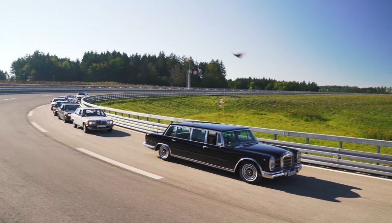 Δείτε 10 ιστορικά μοντέλα της Mercedes-Benz να κάνουν 0-100 km/h! (video)