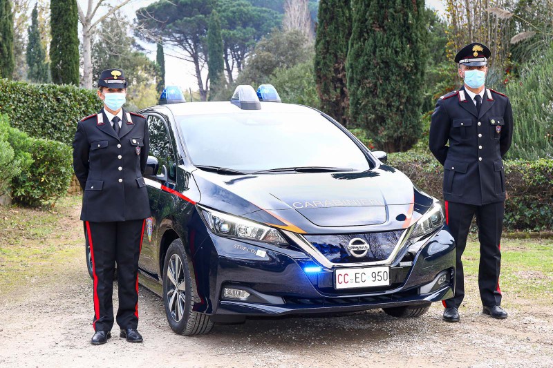 Δείτε ποια χώρα επέλεξε το Nissan Leaf ως περιπολικό