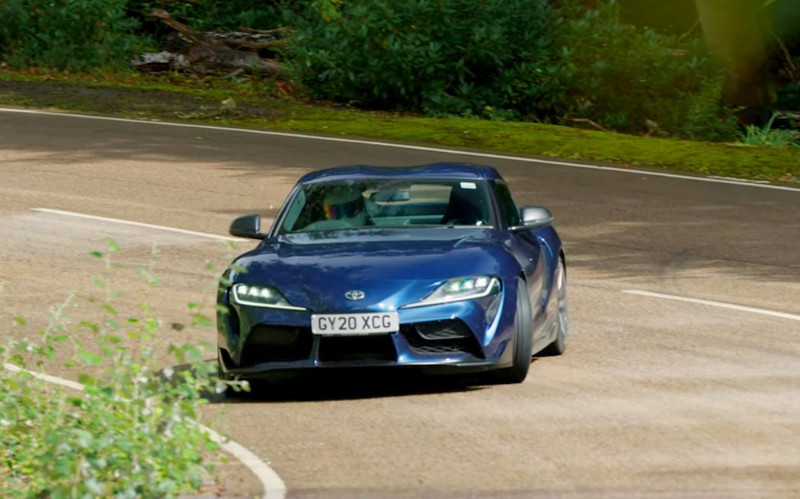 Φουλ drift από τον Stig με Toyota Supra (video)