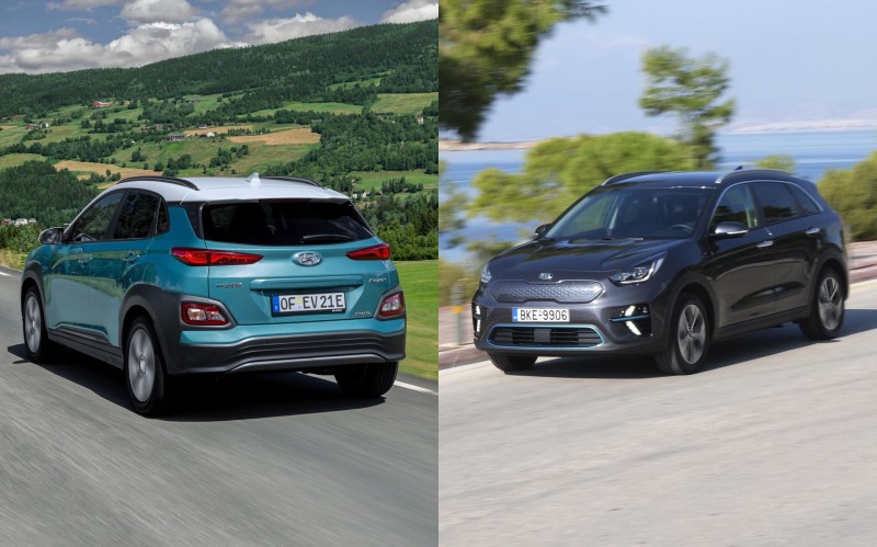 Δοκιμή Hyundai Kona Electric και Kia e-Niro
