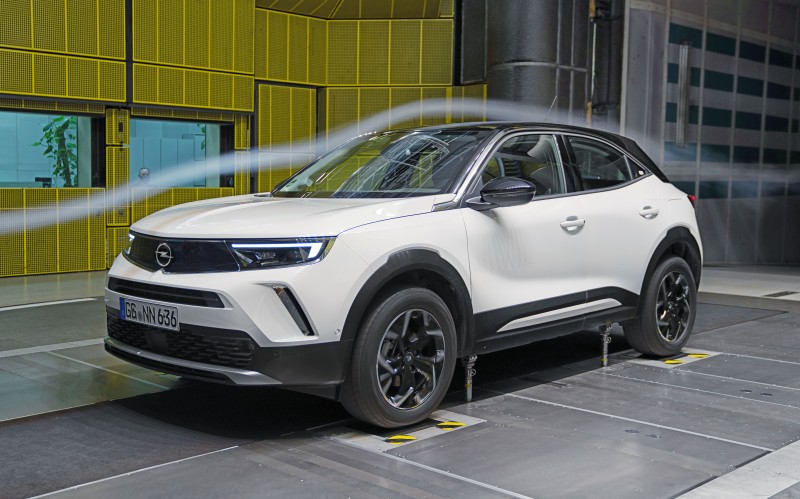 To νέο Opel Mokka στην αεροδυναμική σήραγγα