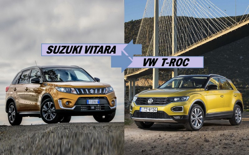 Δοκιμή: Suzuki Vitara ή Volkswagen T-Roc; - Δείτε τι ψηφίσατε