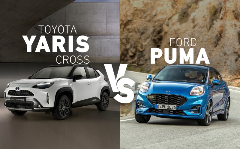 Ποιο SUV; Ford Puma ή Toyota Yaris Cross;