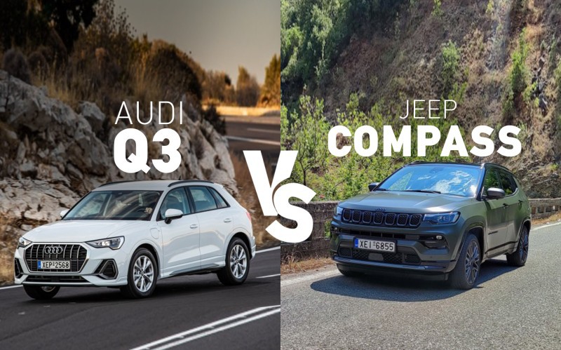 Premium Plug-In Hybrid SUV: Audi Q3 45 TFSI e ή Jeep Compass 4xe; Δείτε τι ψηφίσατε