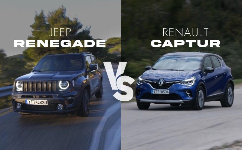Plug-In Hybrid B-SUV: Jeep Renegade ή Renault Captur; Ποιο προτιμάς;