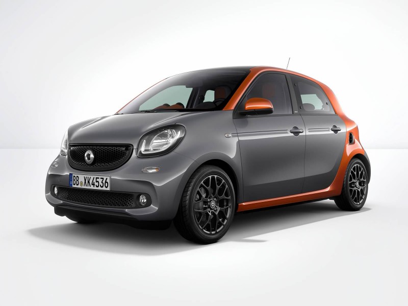 Ηλεκτρικό Smart forfour το 2016