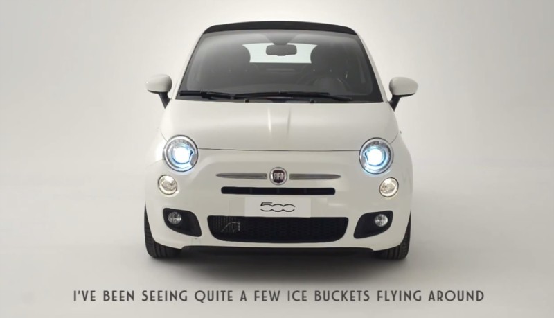 Video: ALS Ice Bucket Challenge του Fiat 500