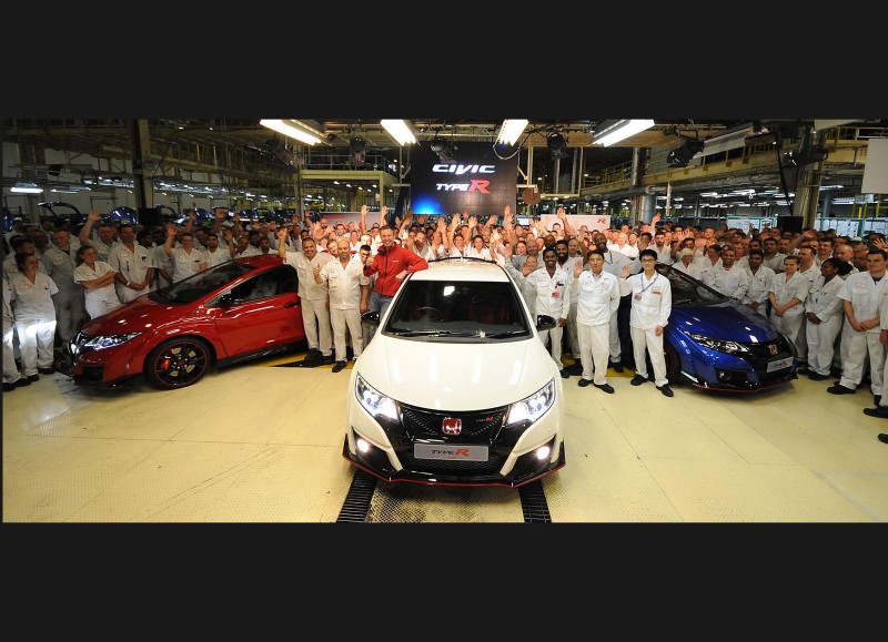 Τα πρώτα 3 Honda Civic Type R