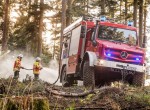 Ένα Mercedes-Benz Unimog σε ρόλο… πυροσβεστικού