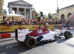 Η Alfa Romeo Sauber F1 έβαλε… φωτιά στο Μιλάνο