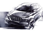 Τα σκίτσα του Hyundai Venue αφήνουν… υποσχέσεις