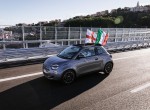 Το αμιγώς ηλεκτρικό Fiat 500 εγκαινίασε την κυκλοφορία στη νέα γέφυρα San Giorgio στη Γένοβα