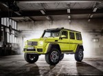 H Mercedes G500 4x4^2 concept εν δράσει