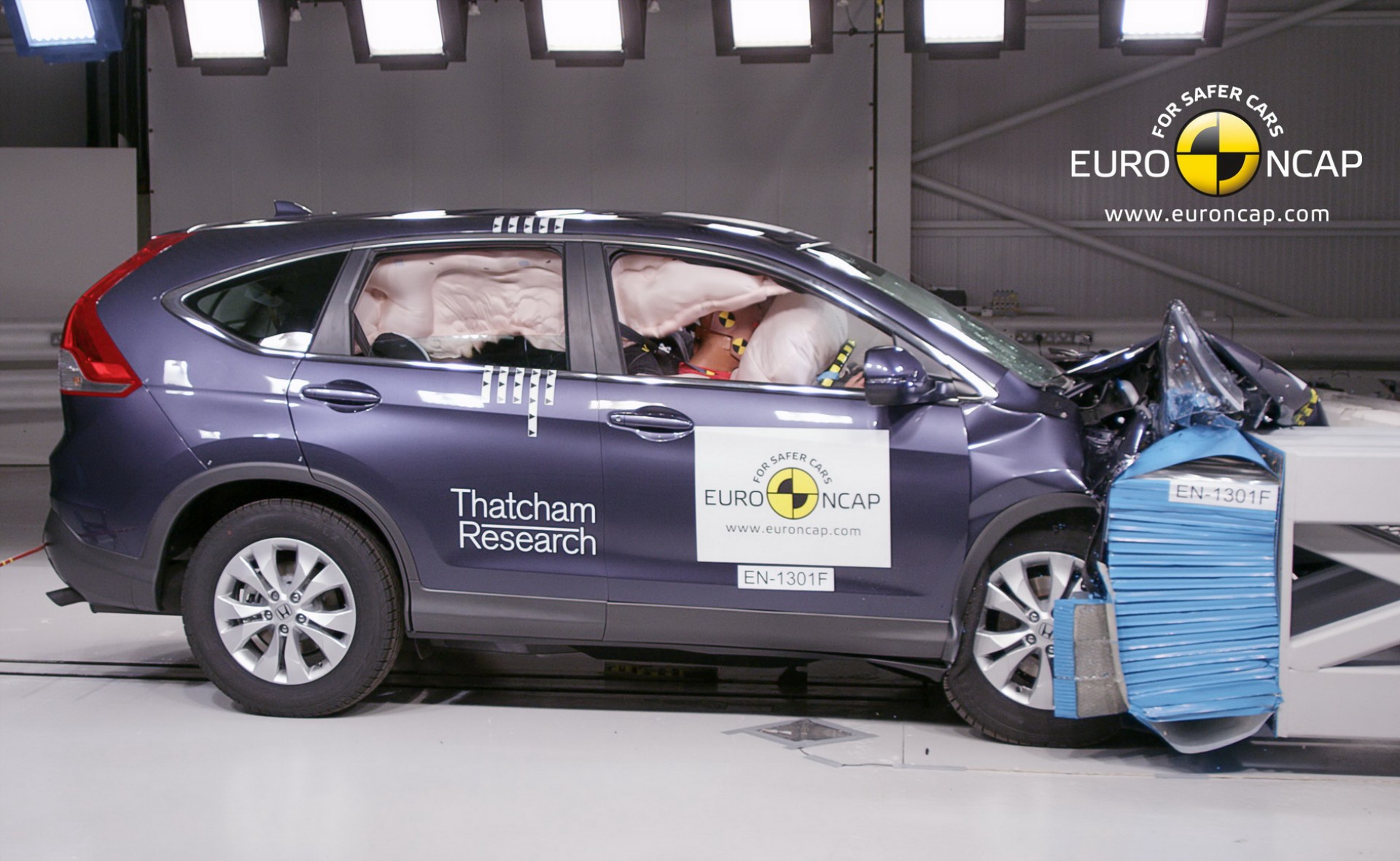 Crash Test για τα νέα CR-V και C4 Picasso