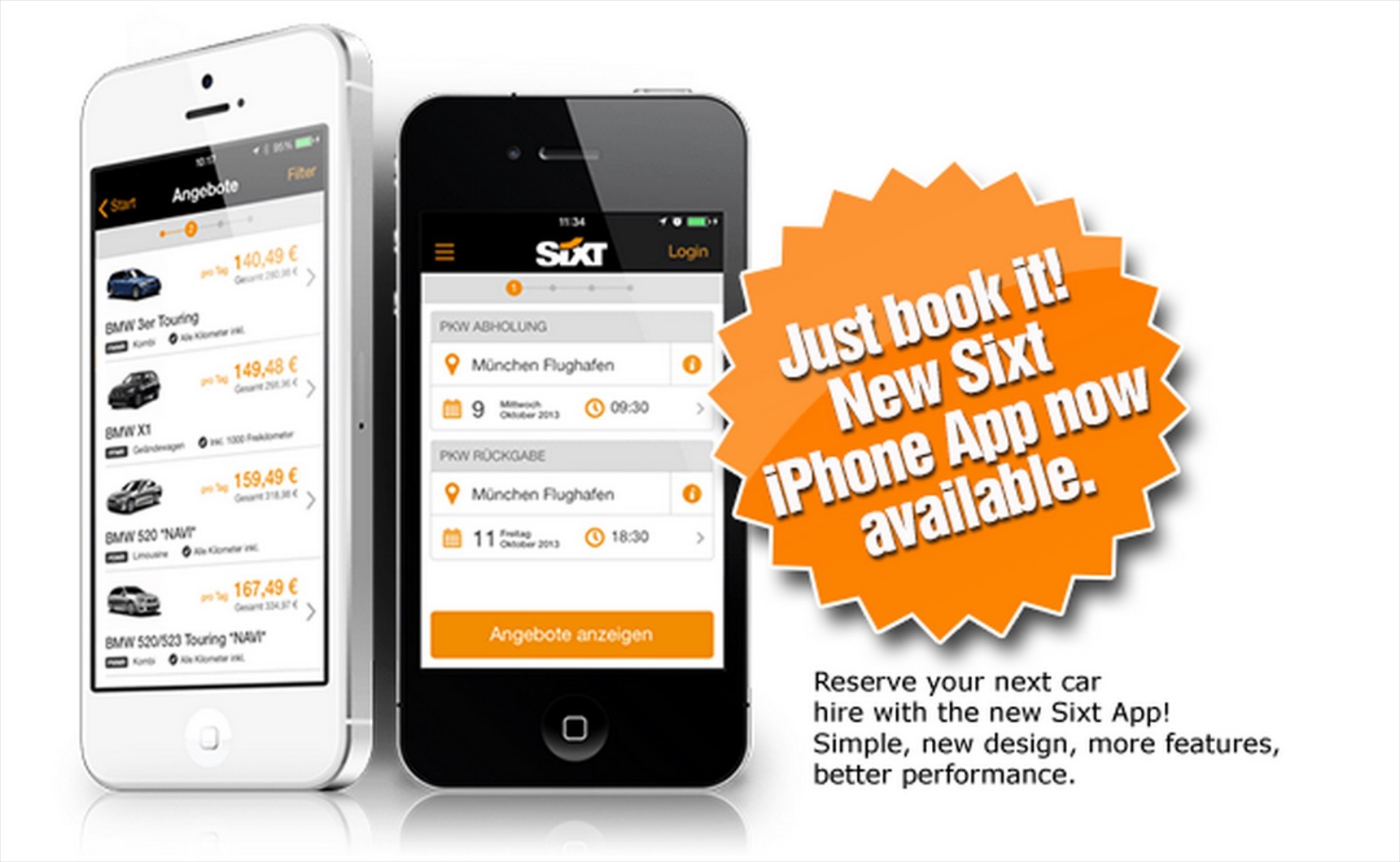 Sixt Rent a Car App