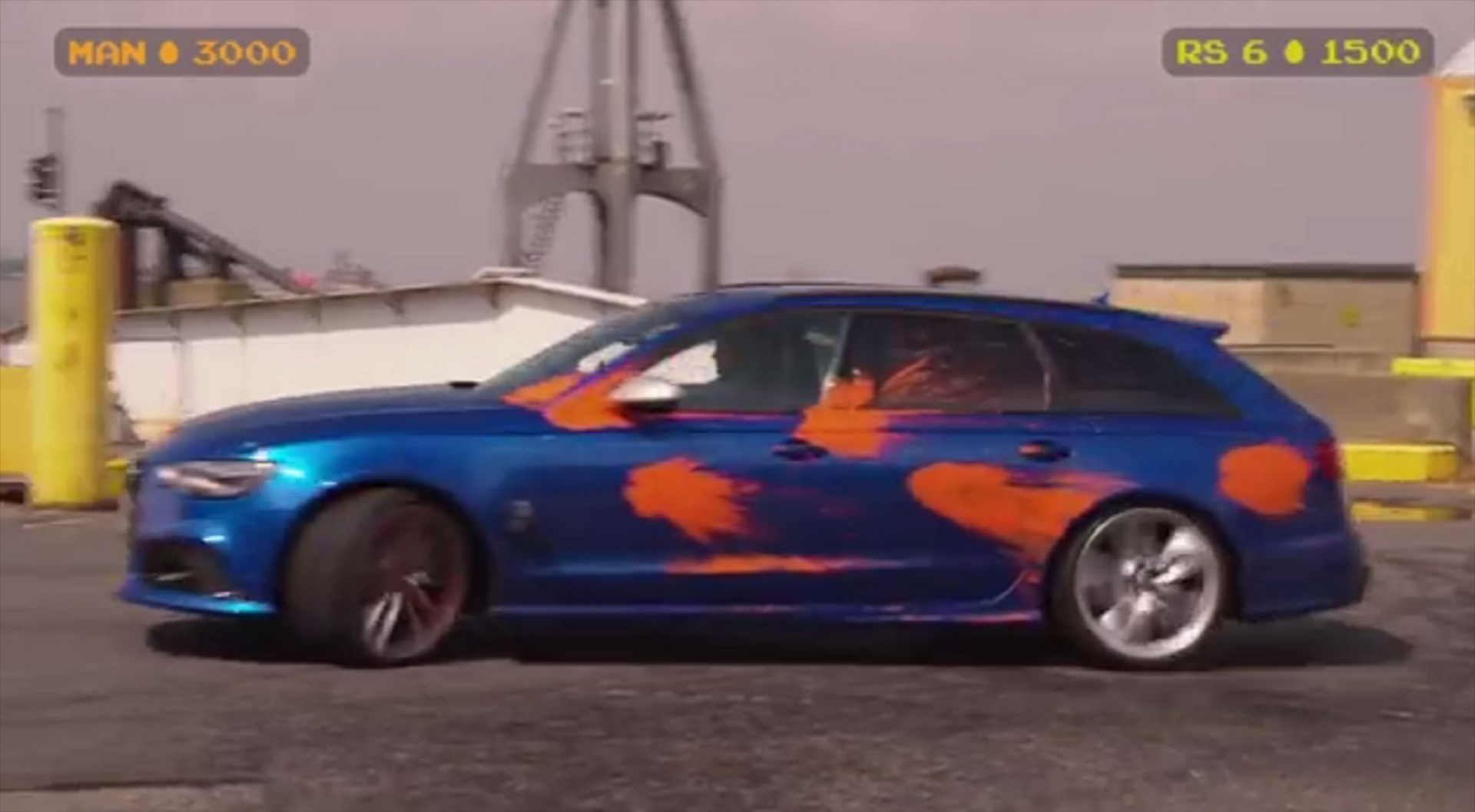 Audi RS6: Man vs Machine