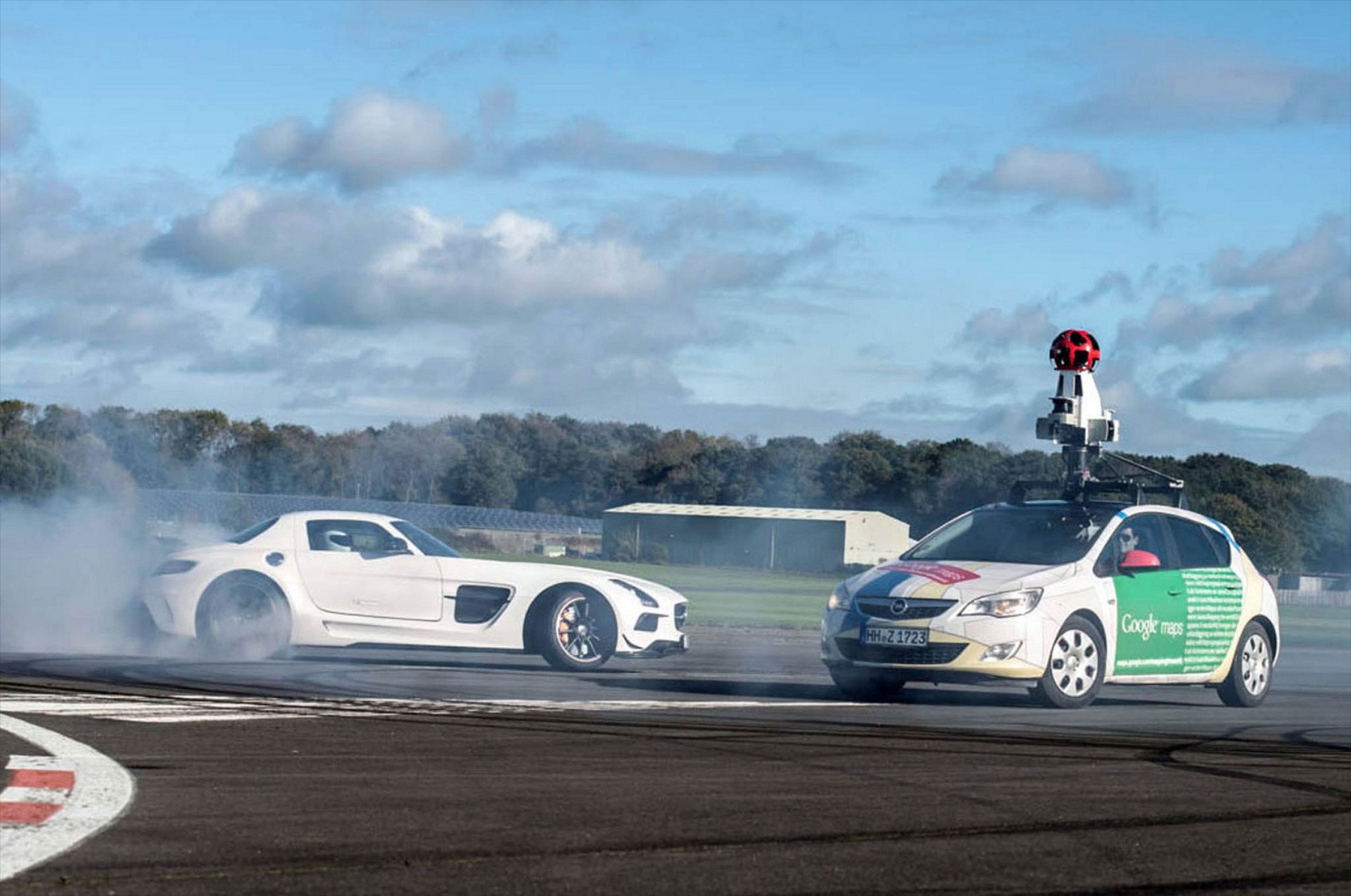 H πίστα του Top Gear στο Google Street View