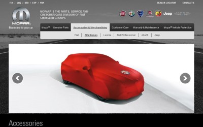 Προϊόντα Quadrifoglio Verde από την Mopar