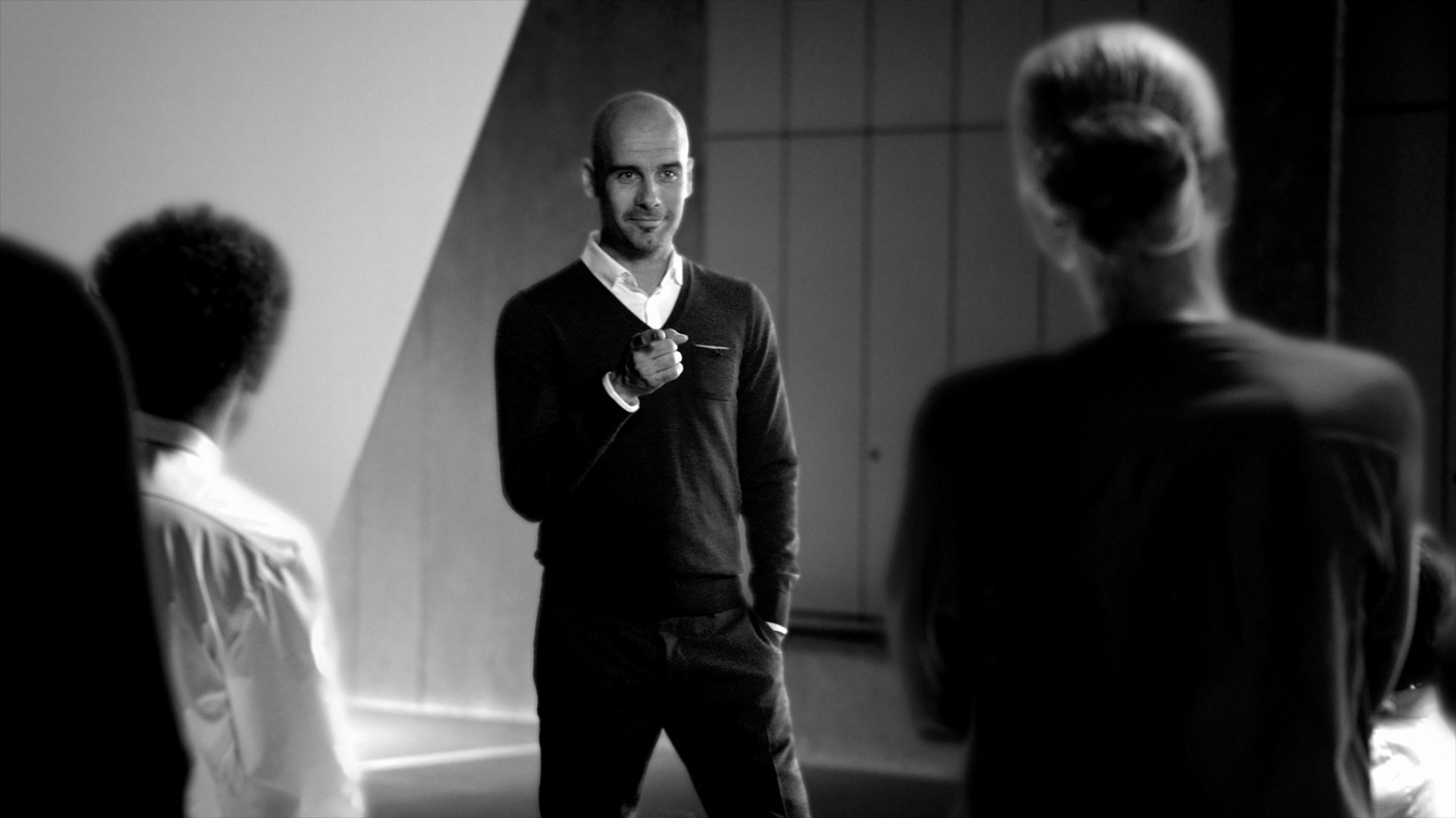 Ο Pep Guardiola προπονεί την Audi