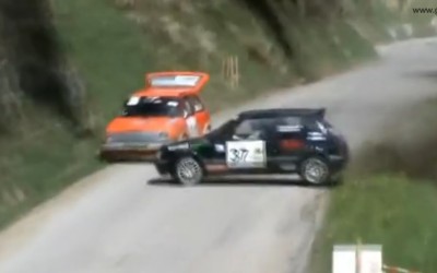 Video: Απίστευτη προσπέραση σε αγώνα ραλλύ

