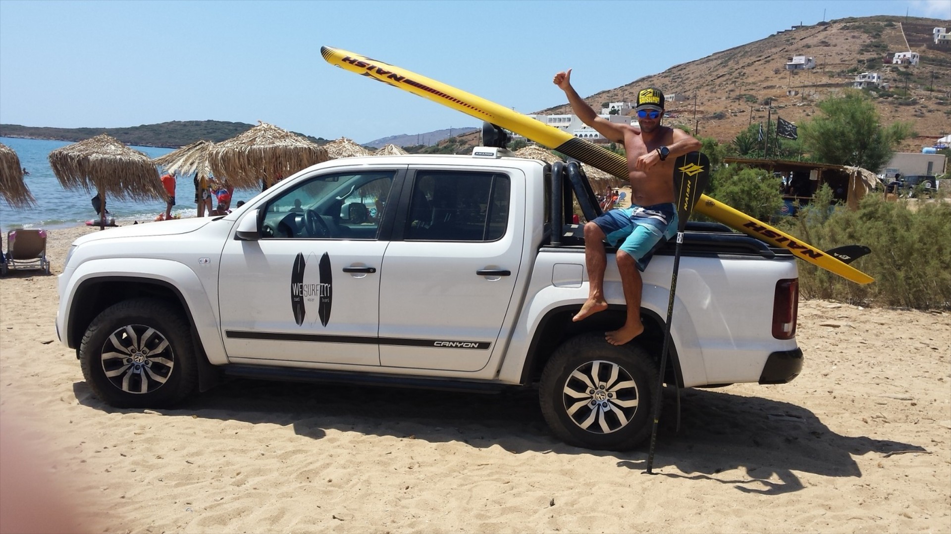 To VW Amarok στην πρώτη θέση μαζί με τον Γ. Φράγκο