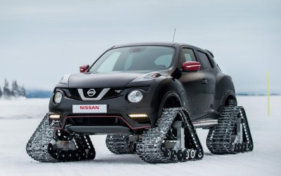 Nissan Juke RS με… ερπύστριες (VIDEO)