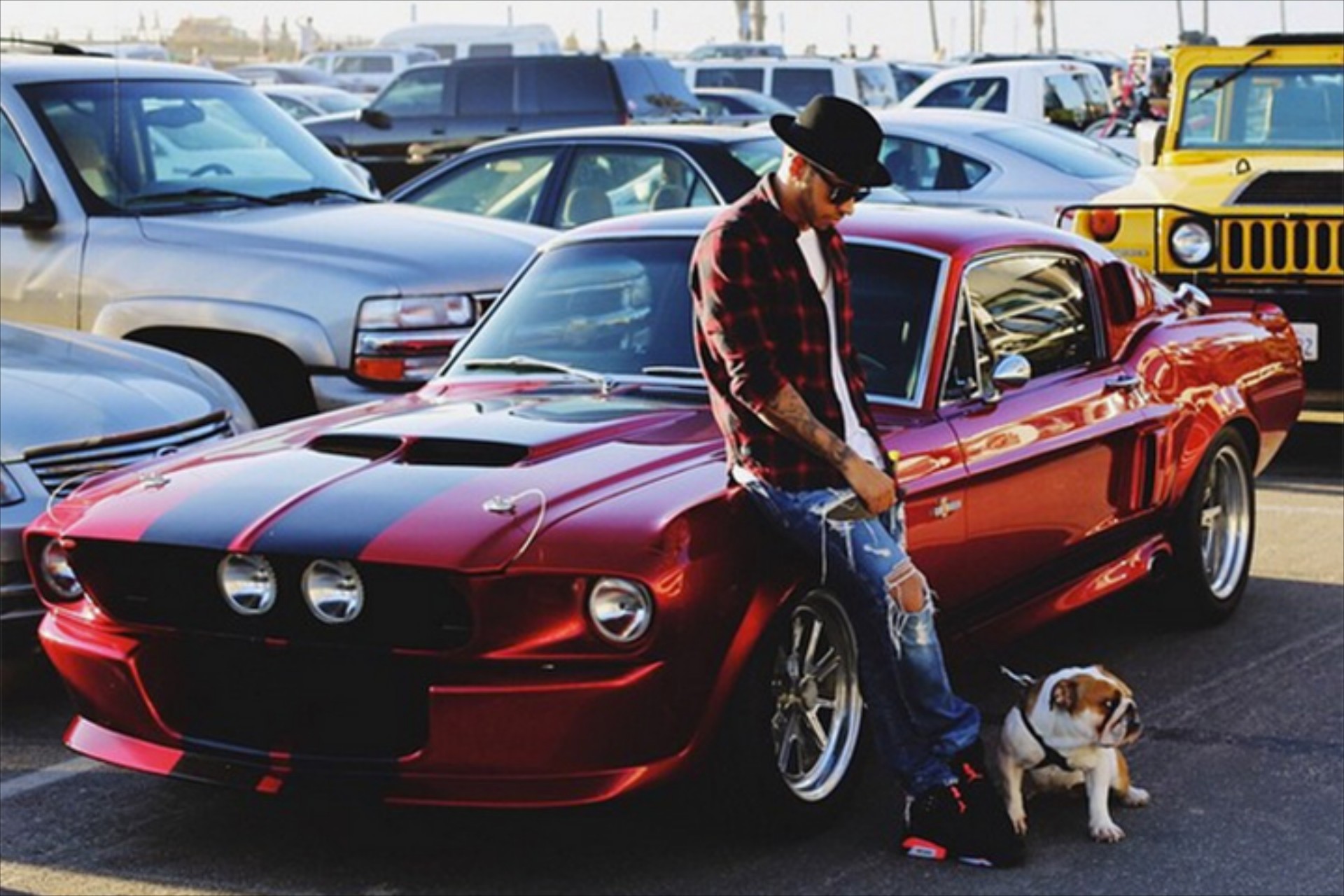 Ο Lewis Hamilton, η Eleanor και ο Coco…