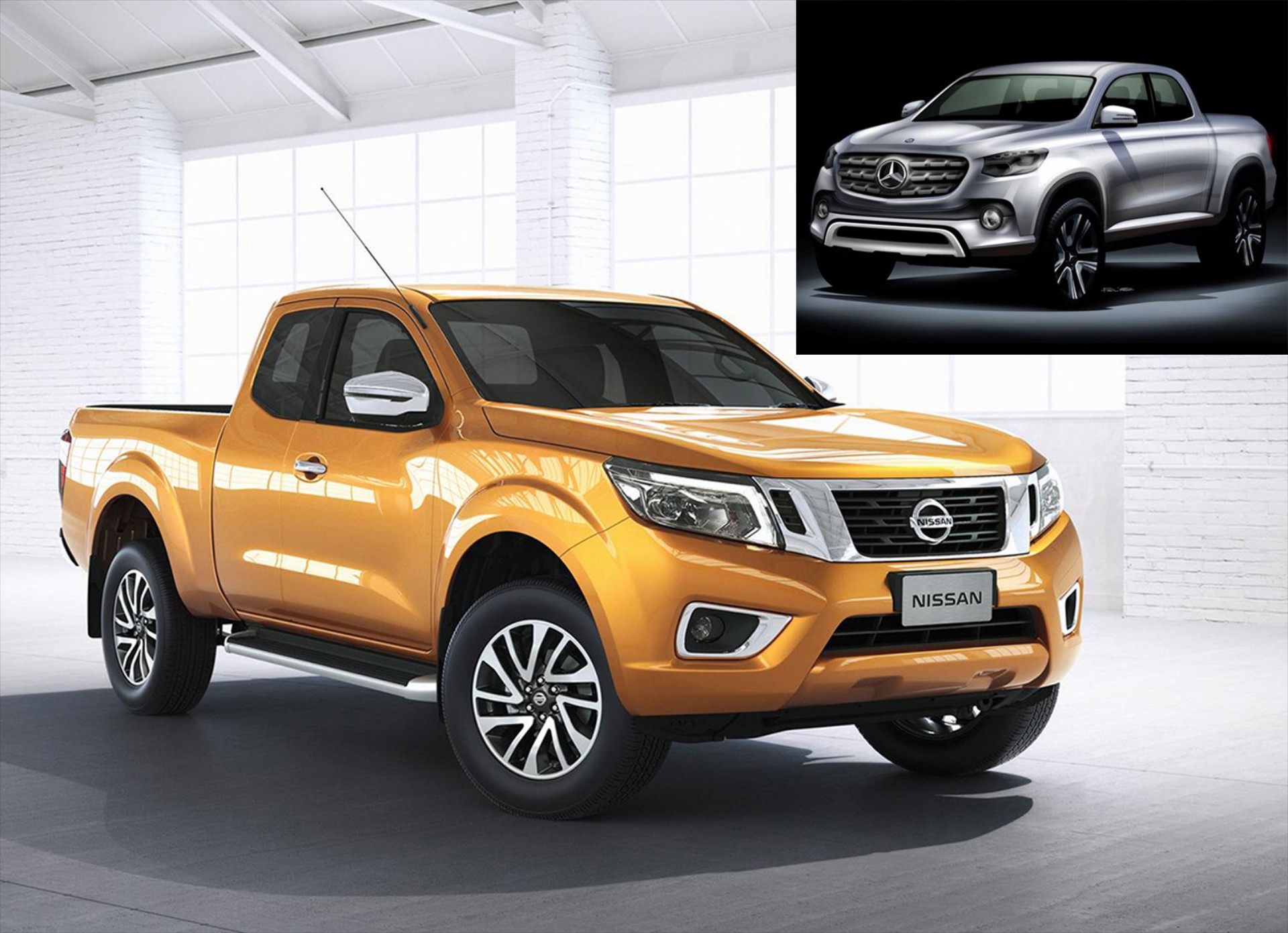 Τριπλέτα pick-up από Nissan, Mercedes-Βenz και Renault